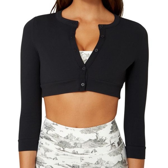 WeWoreWhat | cropped button-front cardigan - Picture 1 of 5